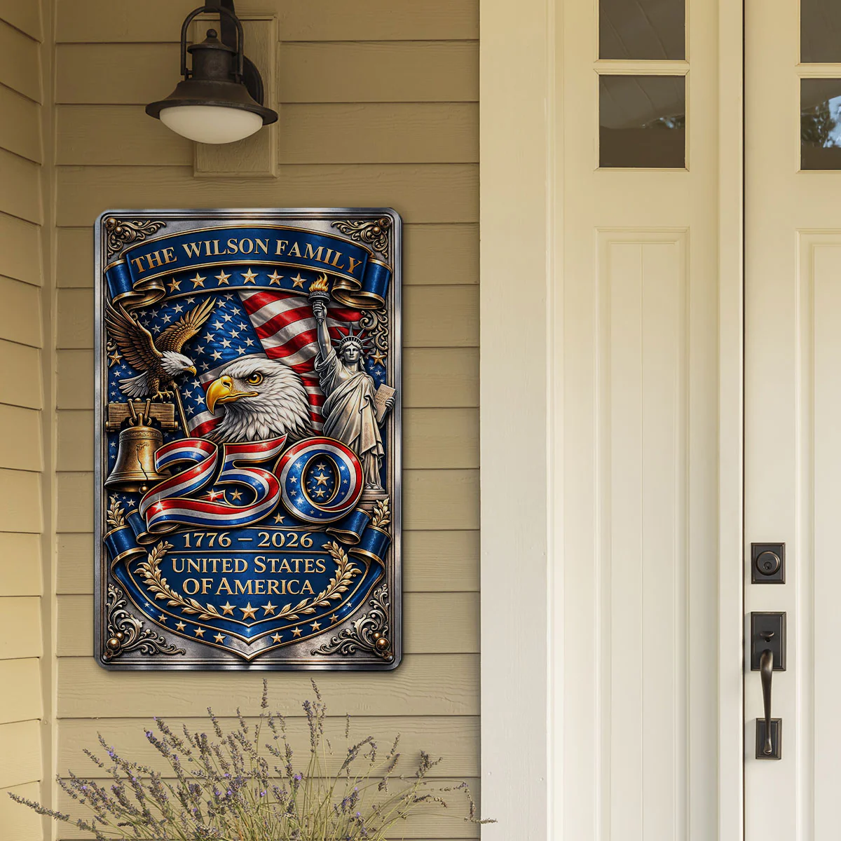 250 Anniversary - Personalized Custom 3D Inflated Effect Metal Sign - Image 6