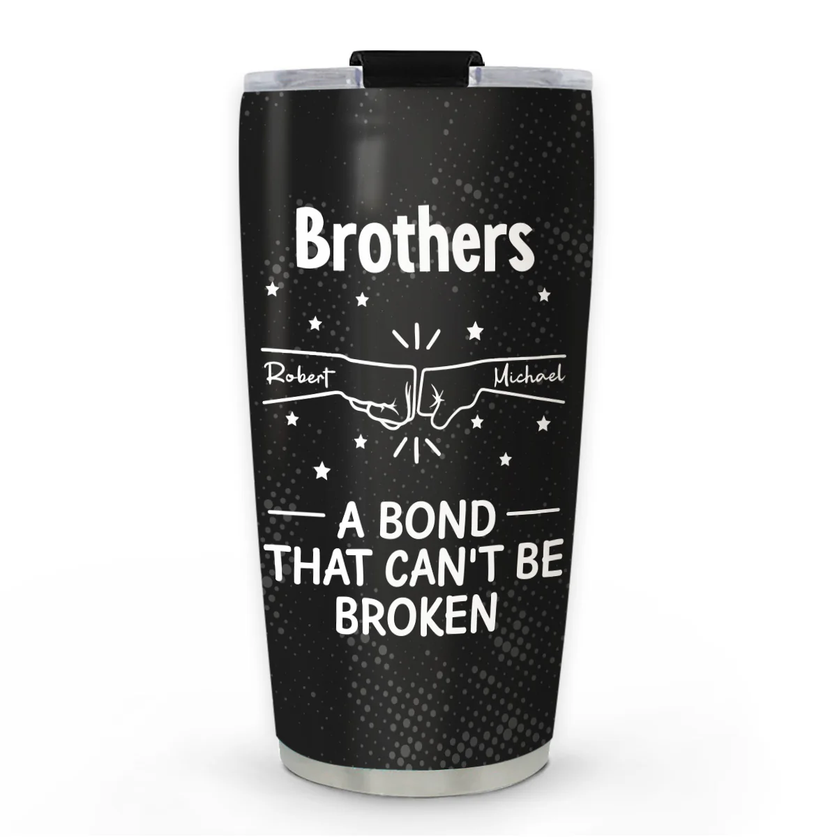 A Bond Between Brothers - Personalized Custom Tumbler