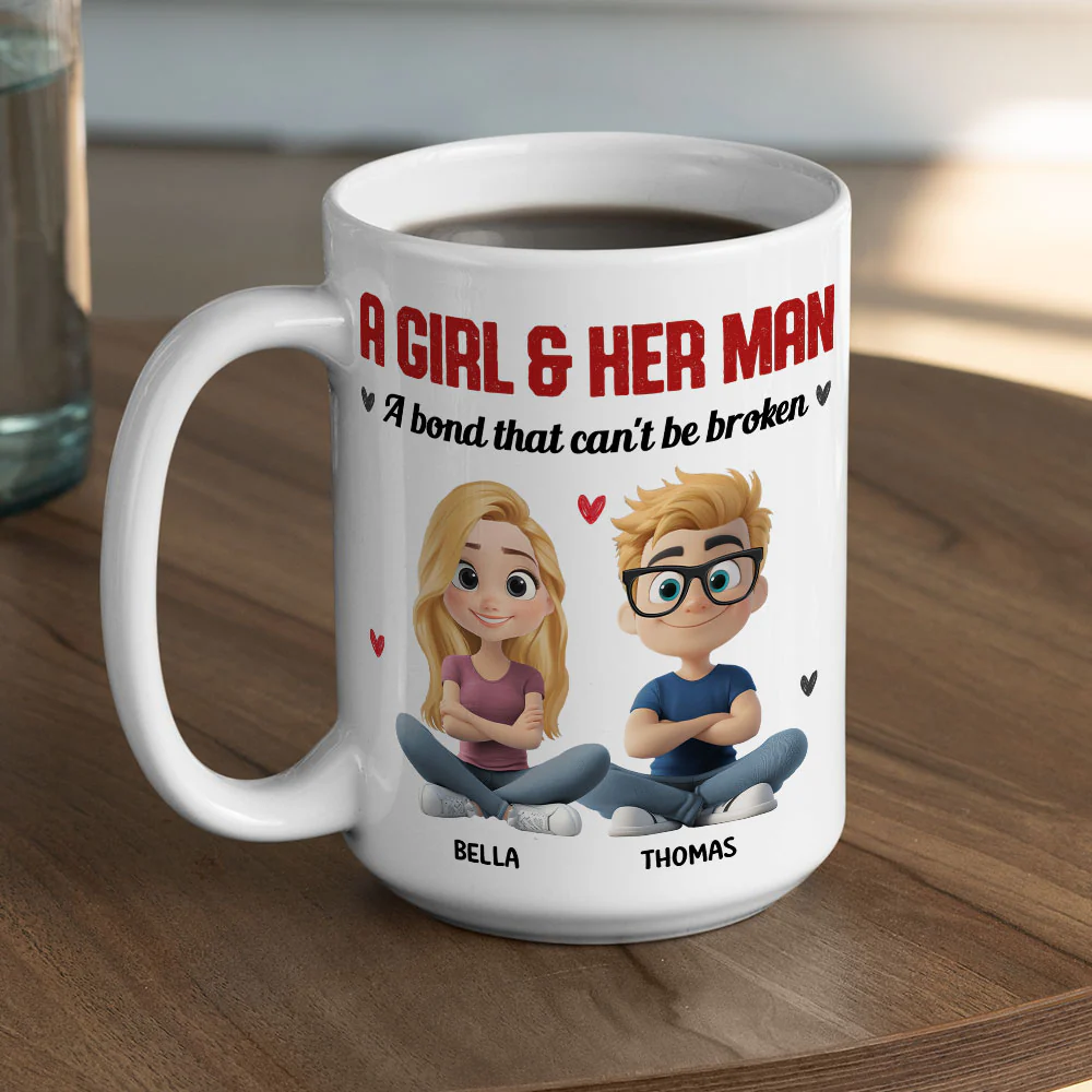 A Bond Called Us - Personalized Custom Coffee Mug - Image 3