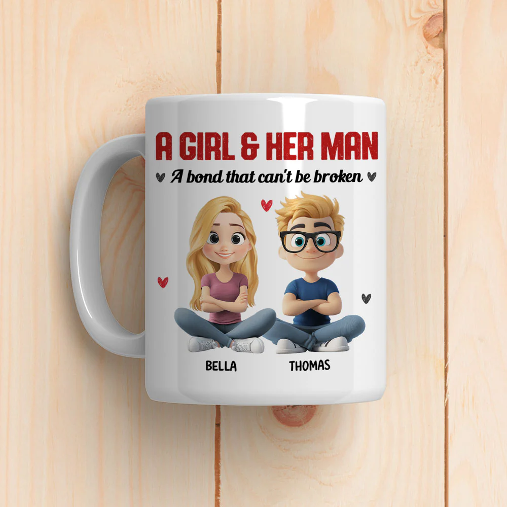 A Bond Called Us - Personalized Custom Coffee Mug - Image 6