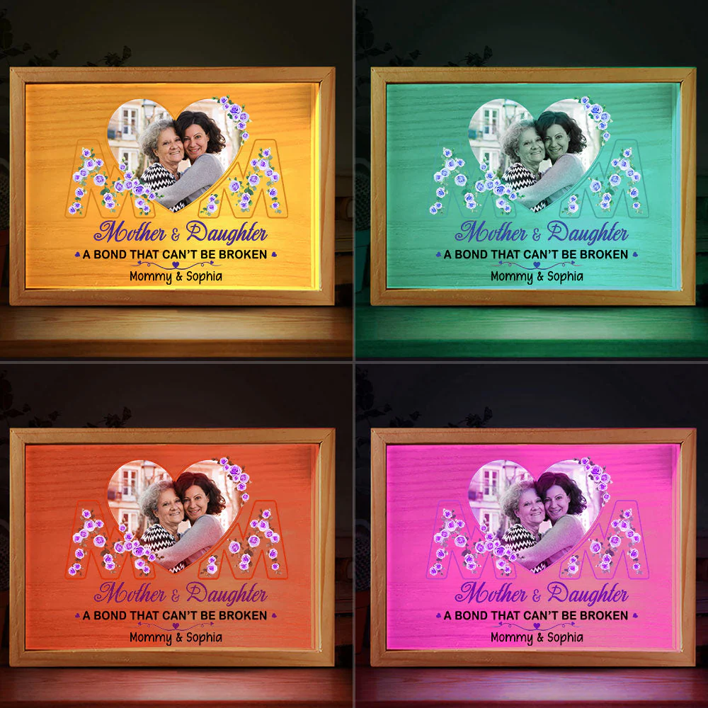 A Bond That Can Not Be Broken - Personalized Frame Light Box - Image 2
