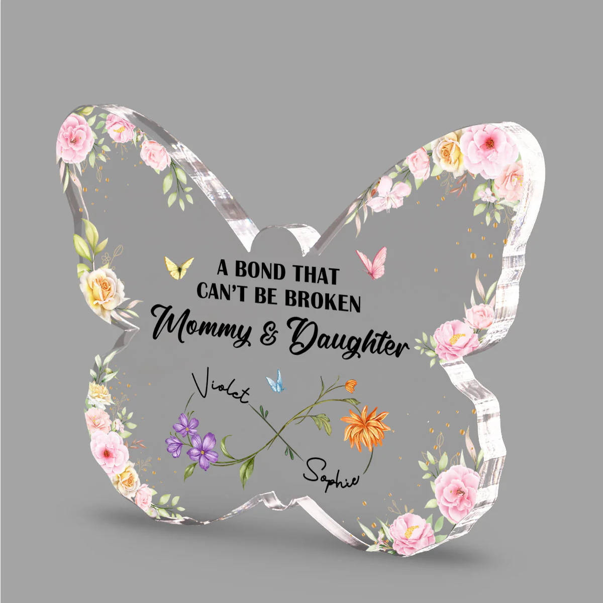 A Bond That Cant Be Broken - Personalized Custom Acrylic Plaque - Image 2