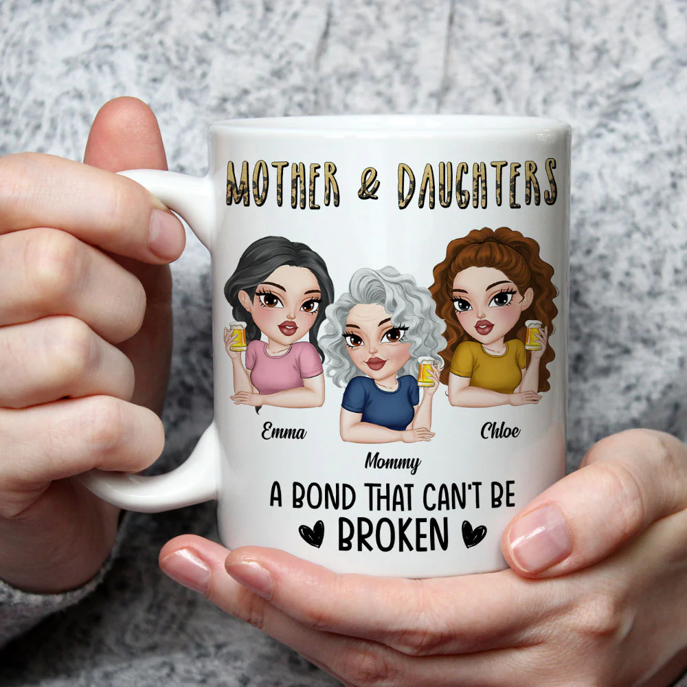 A Bond That Can't Be Broken - Personalized Custom Coffee Mug - Image 2