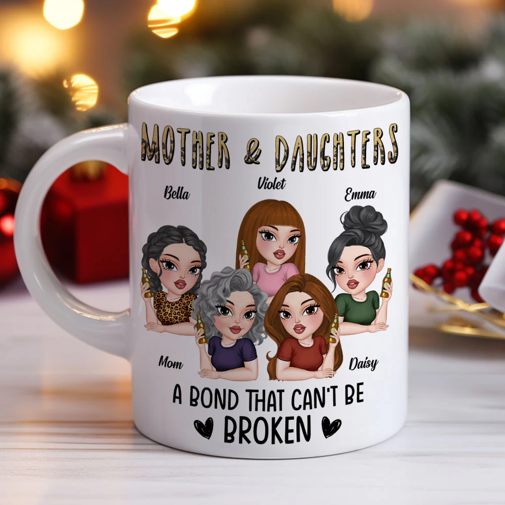 A Bond That Can't Be Broken - Personalized Custom Coffee Mug - Image 3