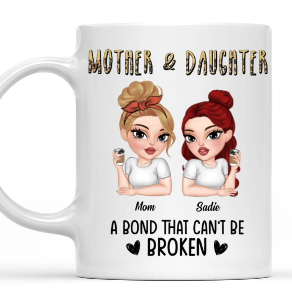A Bond That Can't Be Broken - Personalized Custom Coffee Mug - Image 7