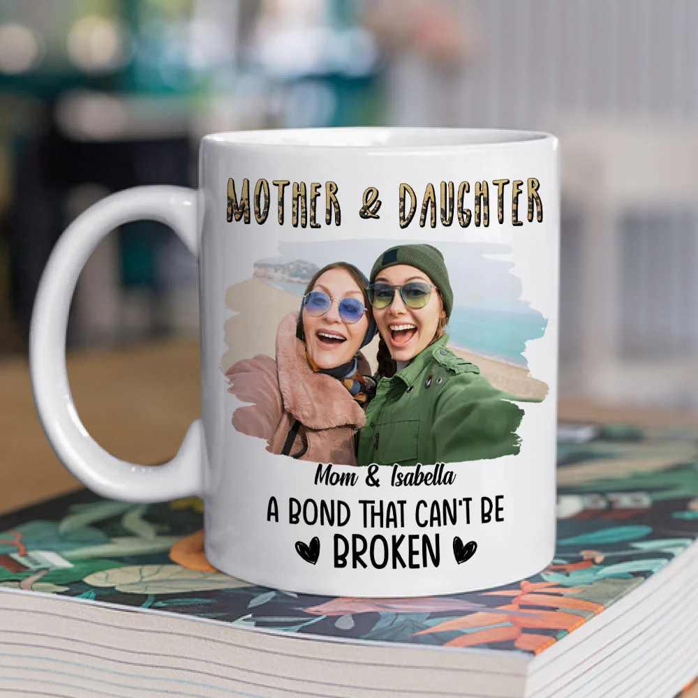 A Bond That Can't Be Broken Photo - Personalized Custom Coffee Mug - Image 2