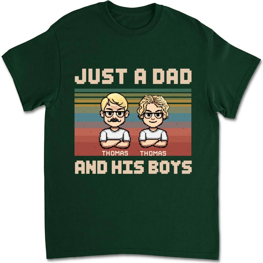 A Dad And His Daughter - Personalized Custom Shirt - Image 10