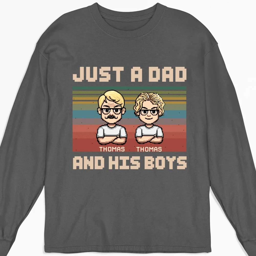 A Dad And His Daughter - Personalized Custom Shirt - Image 13