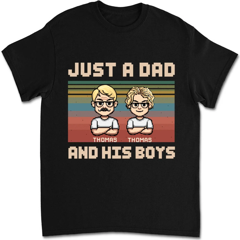 A Dad And His Daughter - Personalized Custom Shirt - Image 8