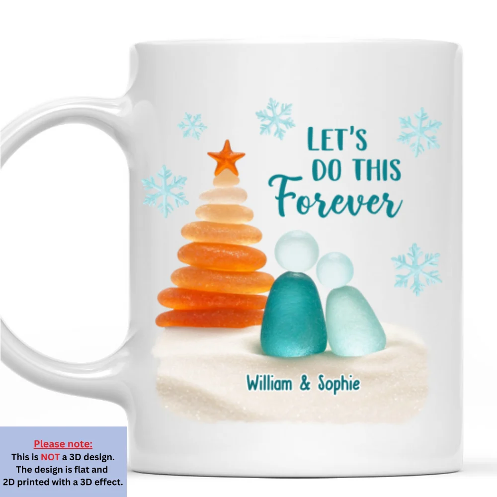 A Filled Heart With You - Personalized Custom 3D Effect Mug - Image 8