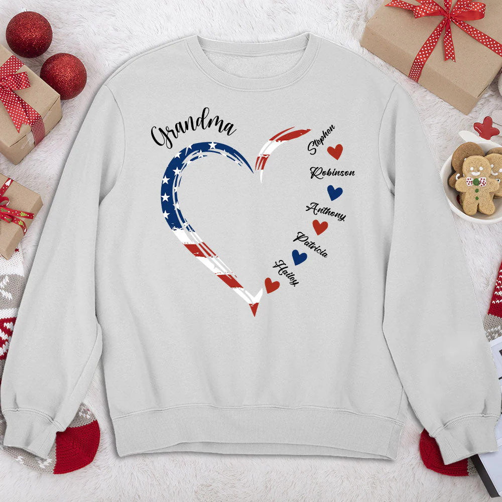 A Garden Of Love - Personalized Custom Sweatshirt - Image 2