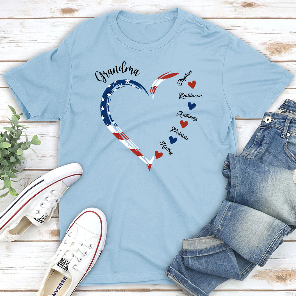 A Garden Of Love - Personalized Custom Unisex T-shirt - Image 3