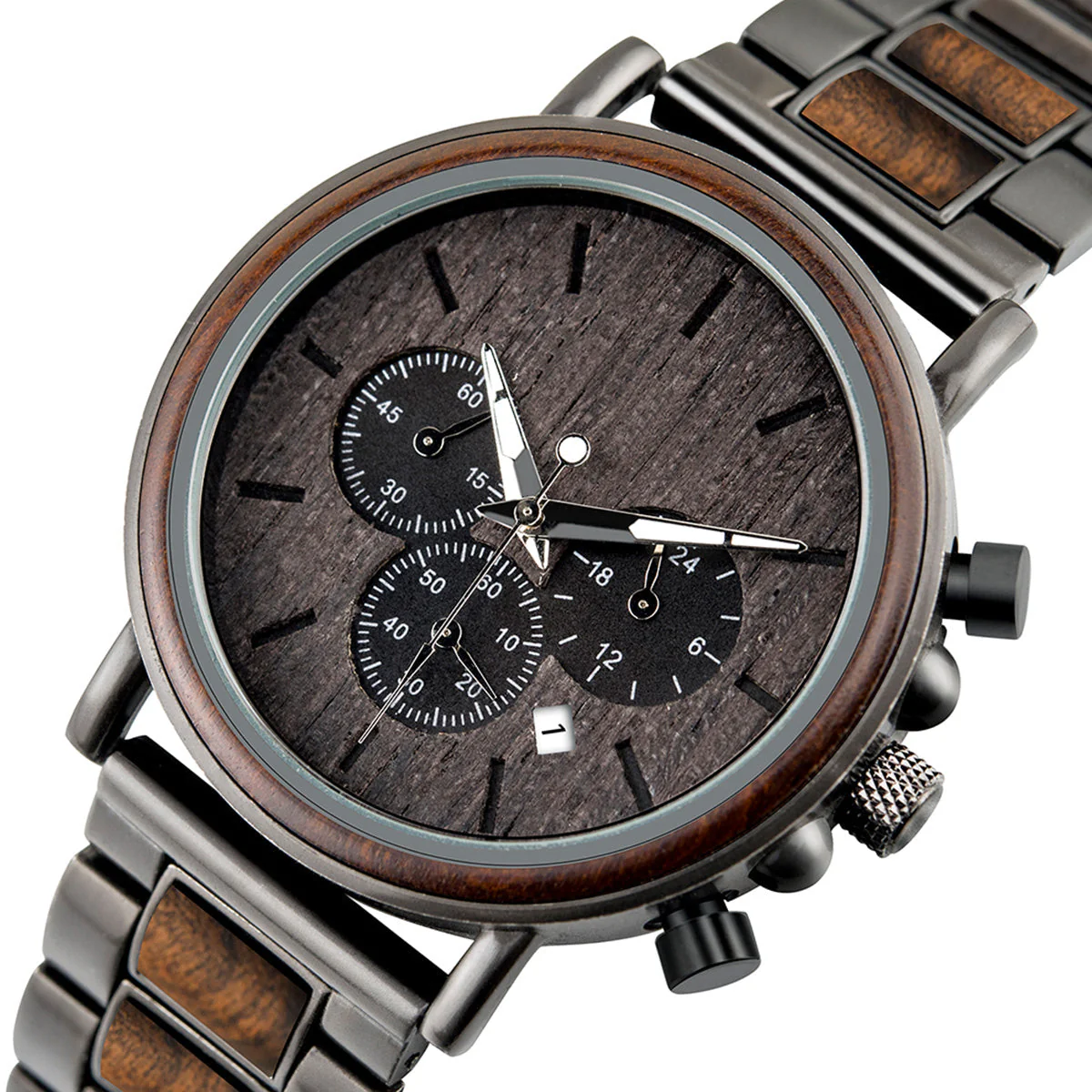 A Great Life Partner - Personalized Engraved Wooden Watches GQ026 - Image 5