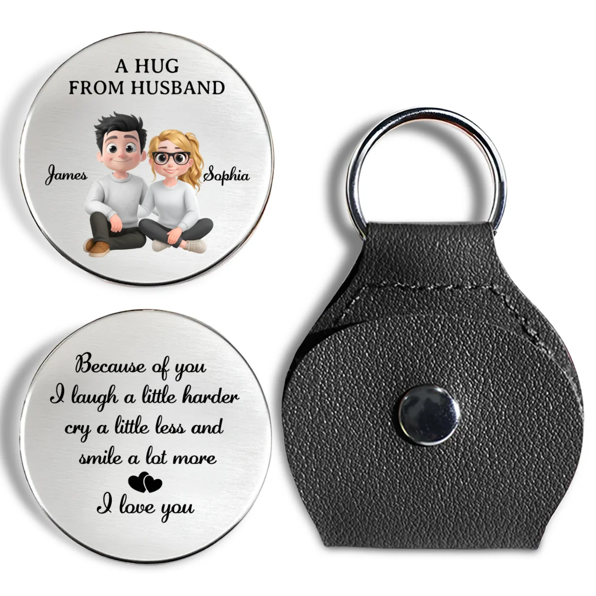 A Hug From Your Lover - Personalized Custom Pocket Hug - Image 7