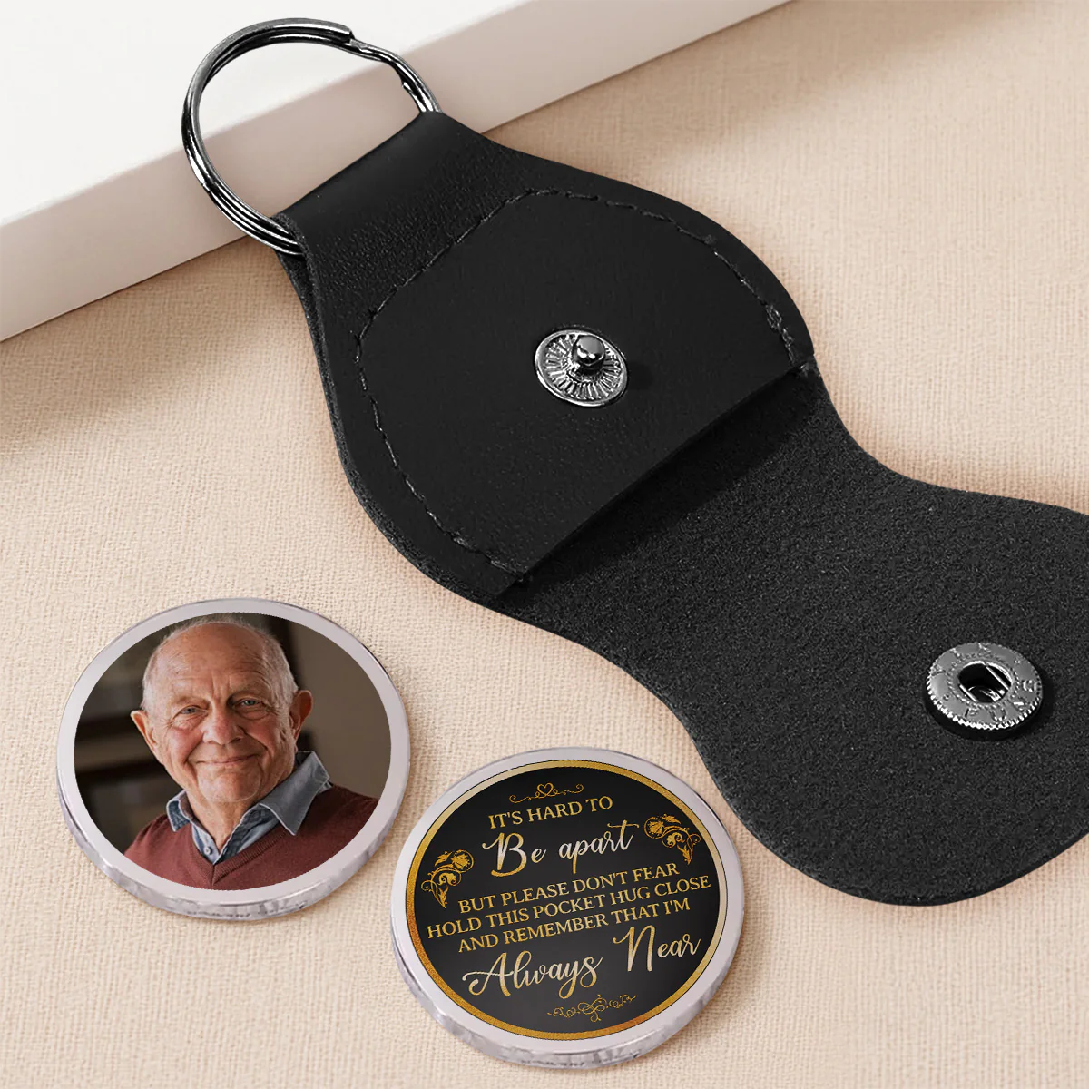 A Hug Sent From Heaven - Personalized Custom Pocket Hug - Image 3