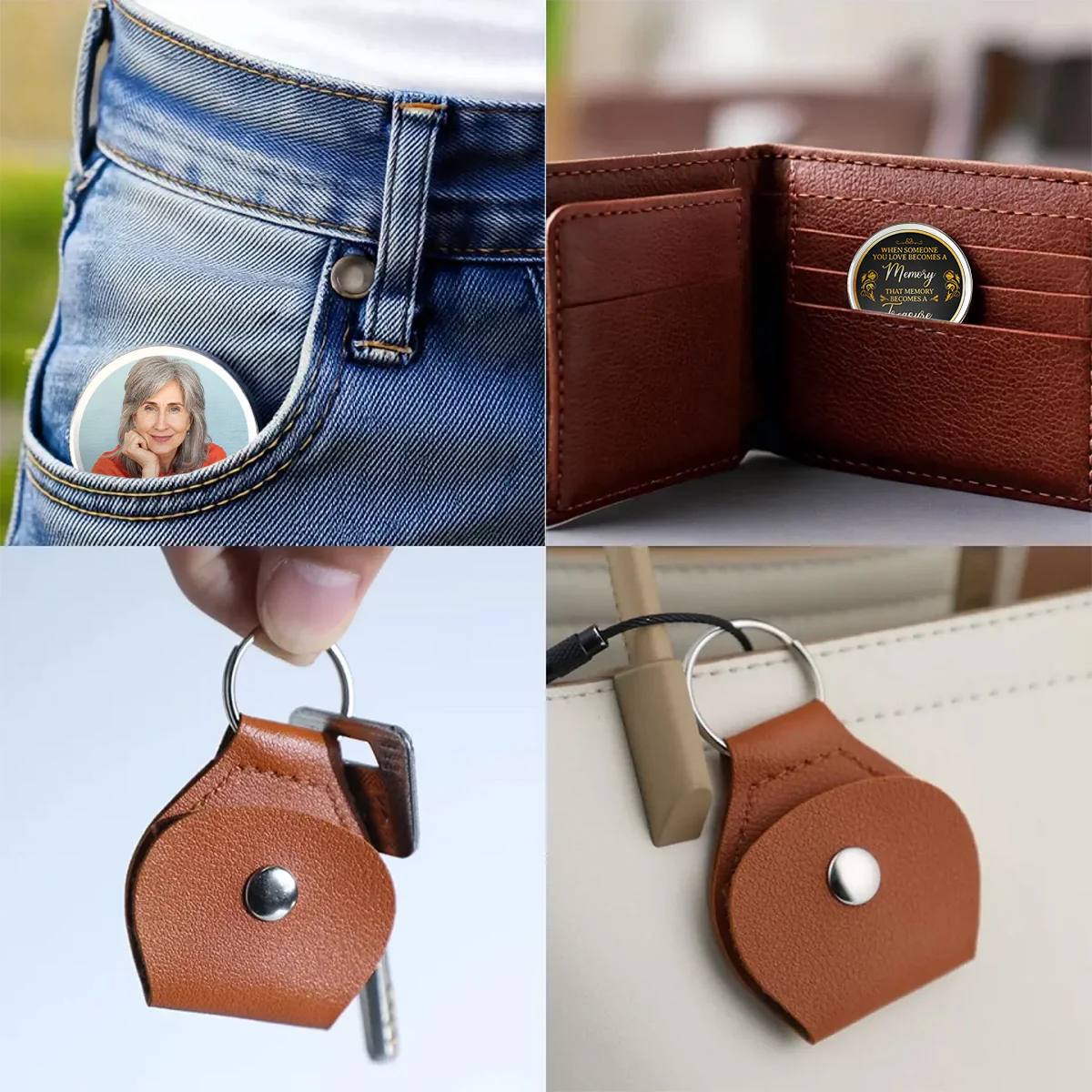 A Hug Sent From Heaven - Personalized Custom Pocket Hug - Image 5