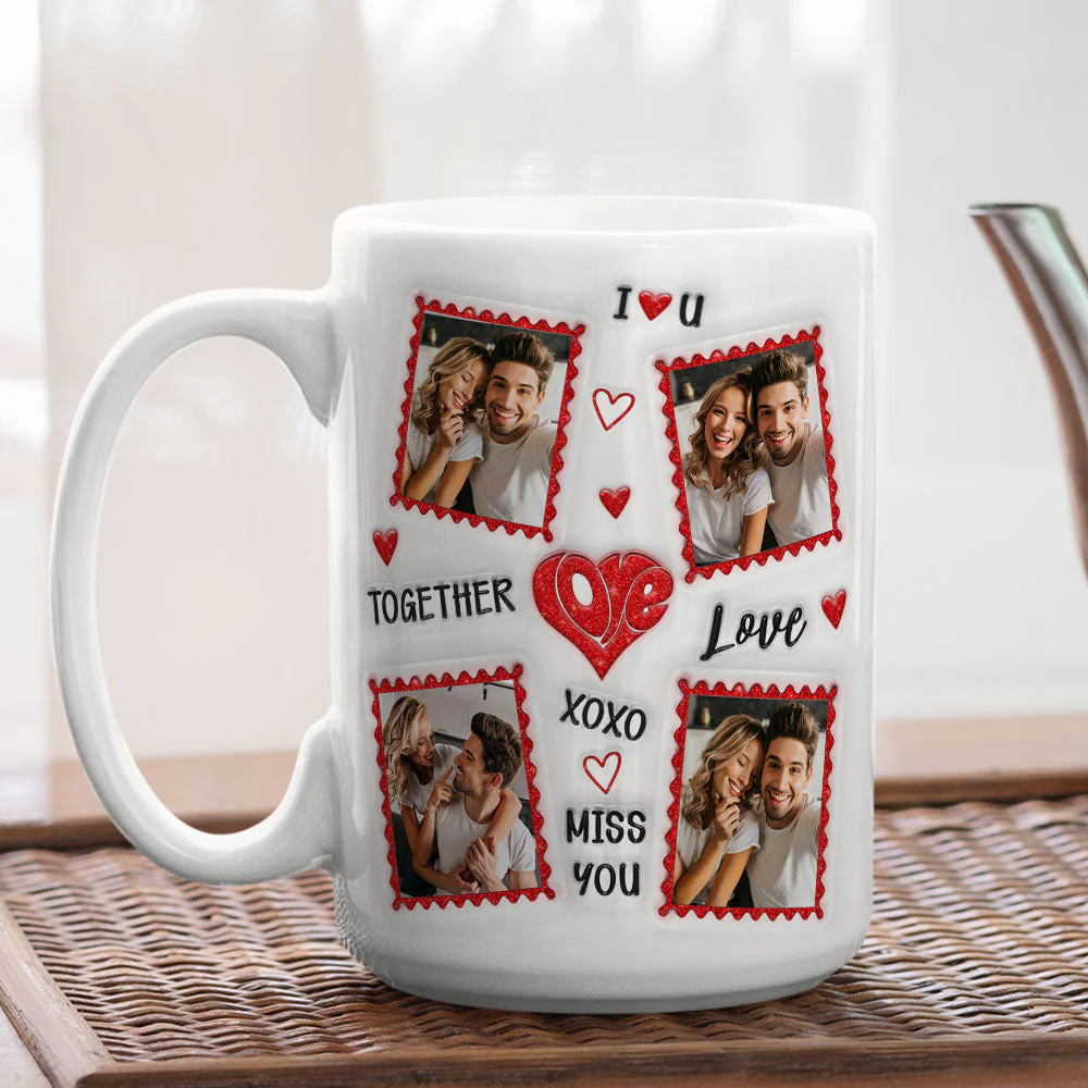 A Lifetime Is Never Enough With You - Personalized Custom 3D Inflated Effect Mug - Image 5