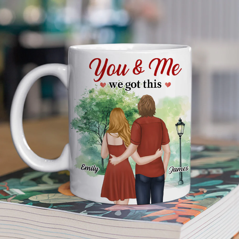 A Lifetime Of Love And Laughter - Personalized Custom Coffee Mug - Image 2