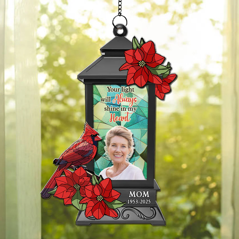 A Light Remains - Personalized Custom Suncatcher - Image 4
