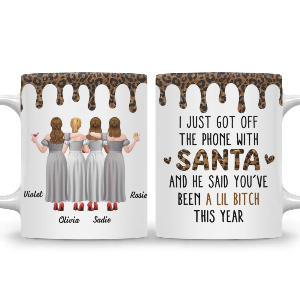A Lil B tch This Year - Personalized Custom Coffee Mug - Image 6