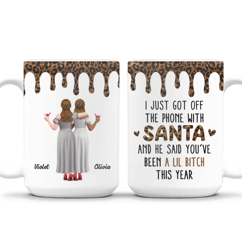 A Lil B tch This Year - Personalized Custom Coffee Mug - Image 7
