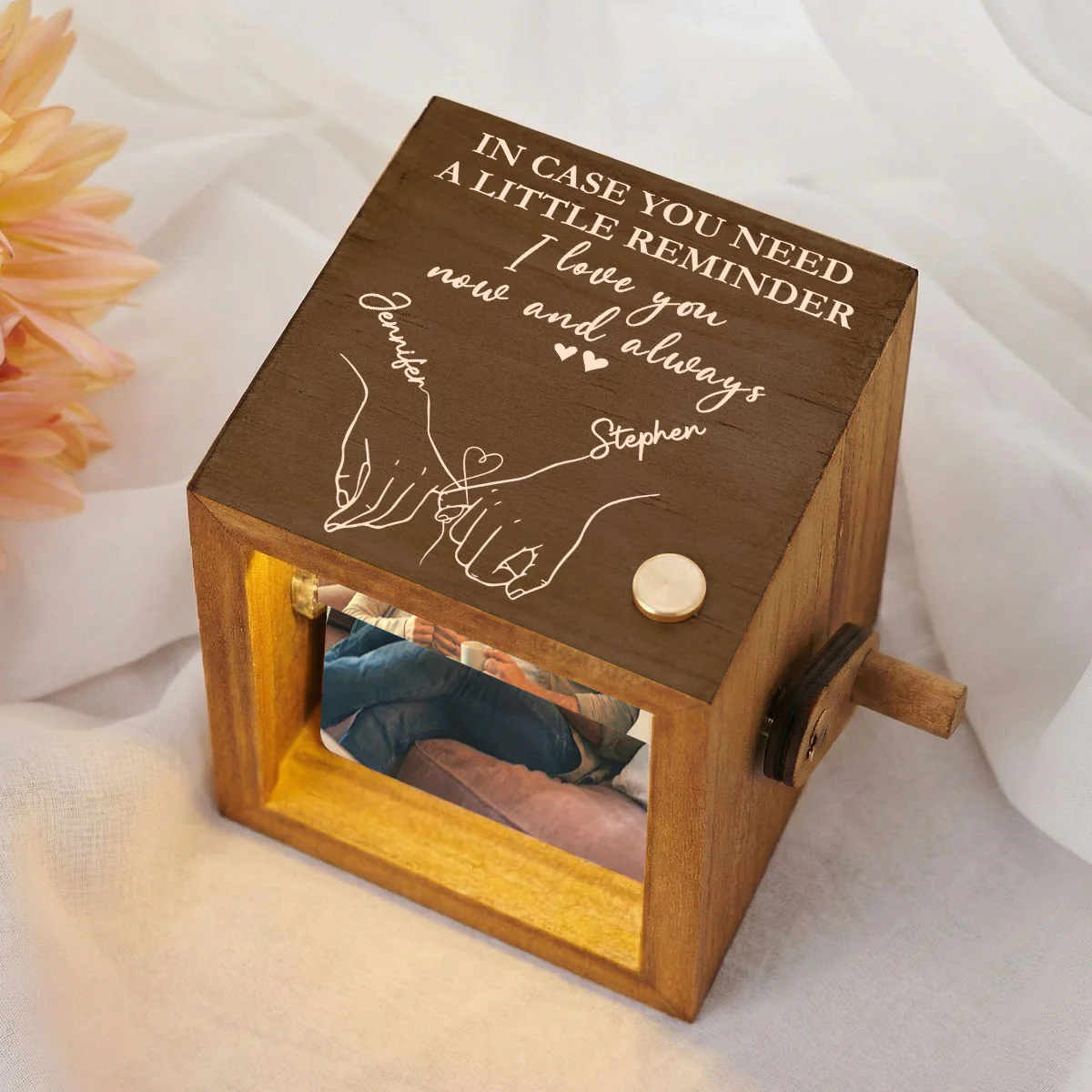 A Little Reminder - Personalized Custom Photo Flipbook Animation Box - Image 3
