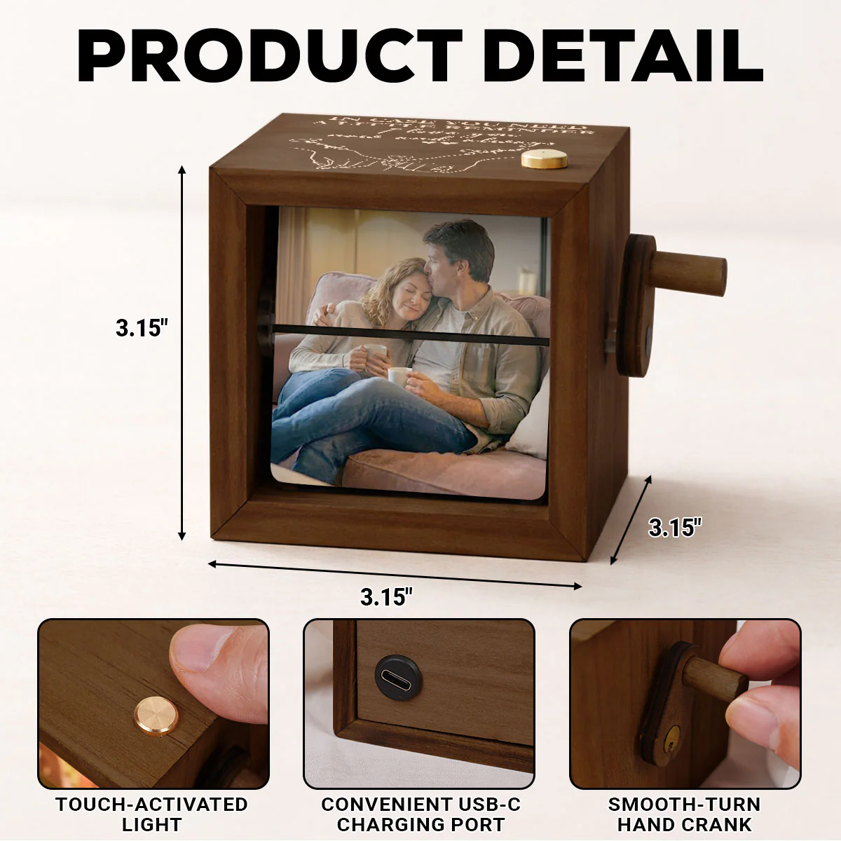 A Little Reminder - Personalized Custom Photo Flipbook Animation Box - Image 9