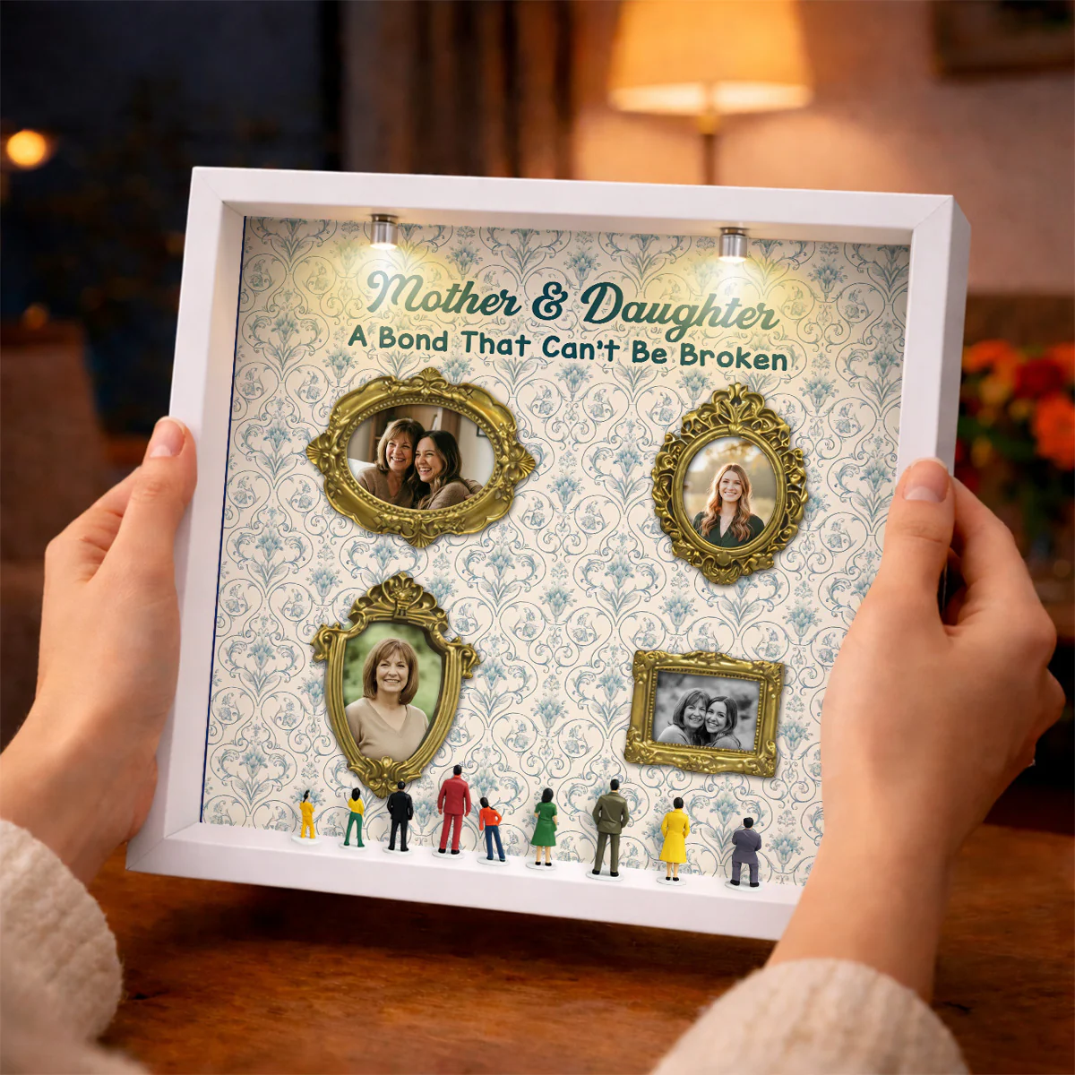 A Love That Stands Forever - Personalized Custom Museum Frame - Image 2