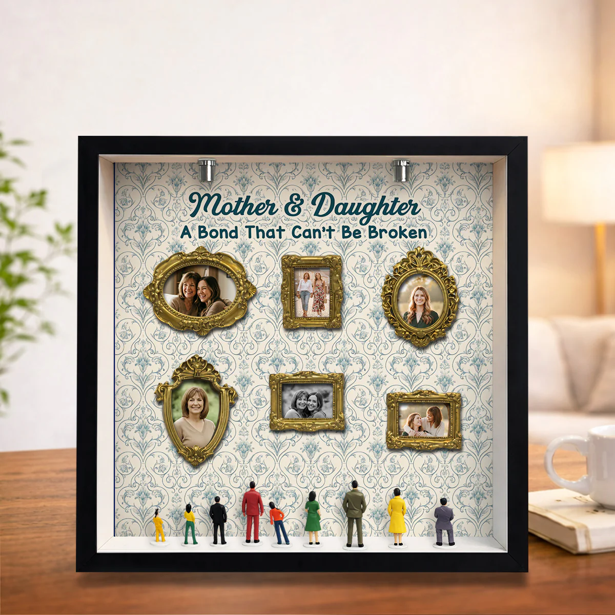 A Love That Stands Forever - Personalized Custom Museum Frame - Image 4