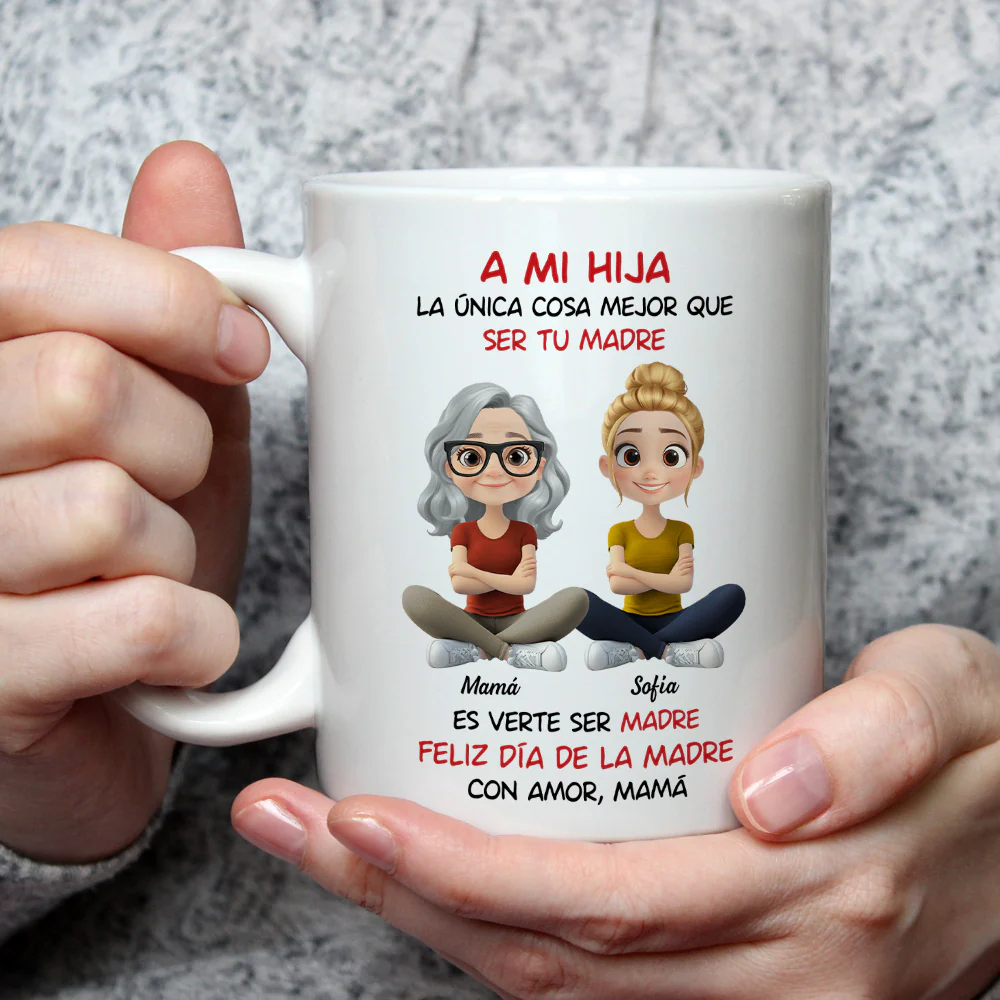 A Mi Hija - Taza Personalizada de Café - Image 5