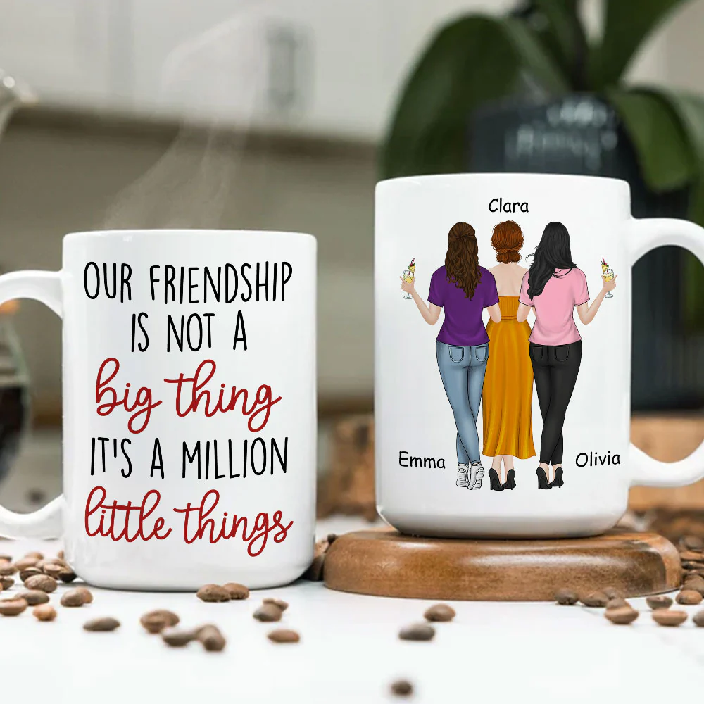 A Million Little Things - Personalized Custom Coffee Mug - Image 4