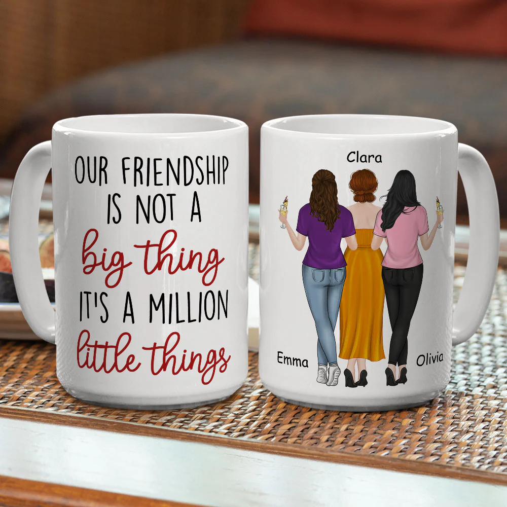 A Million Little Things - Personalized Custom Coffee Mug - Image 5