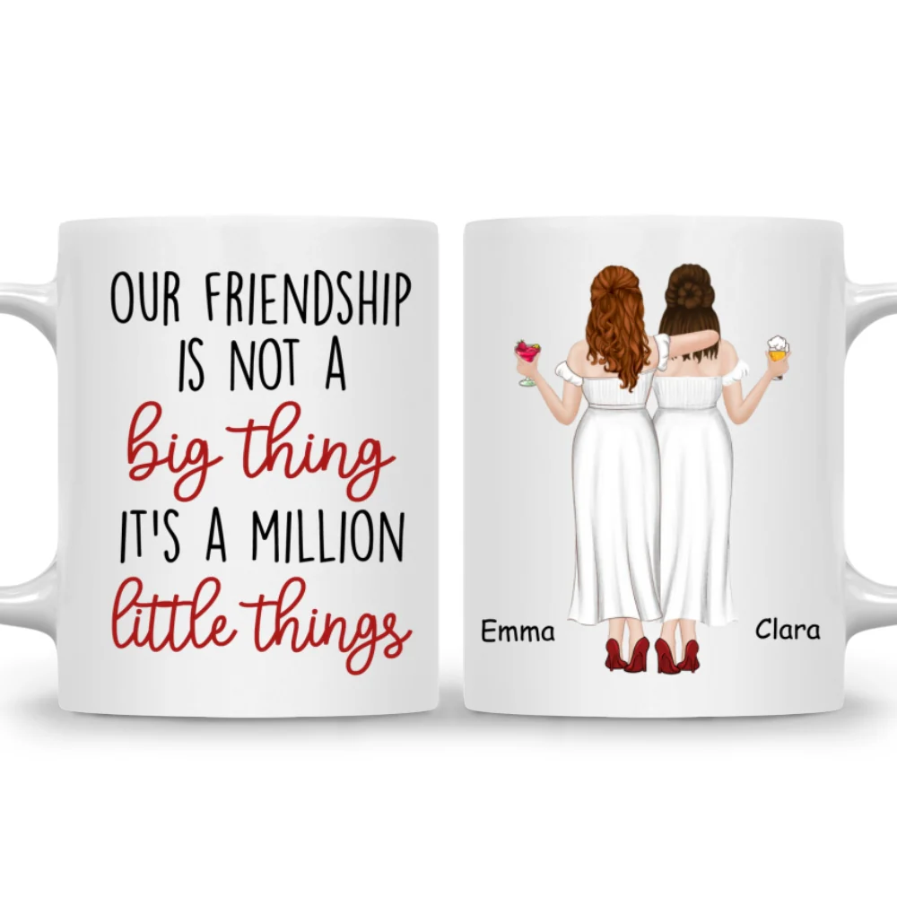 A Million Little Things - Personalized Custom Coffee Mug - Image 7
