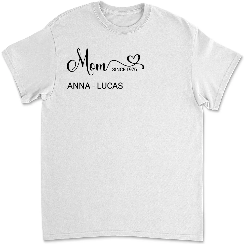 A Mom Grandma Great Grandma - Personalized Custom Shirt - Image 6