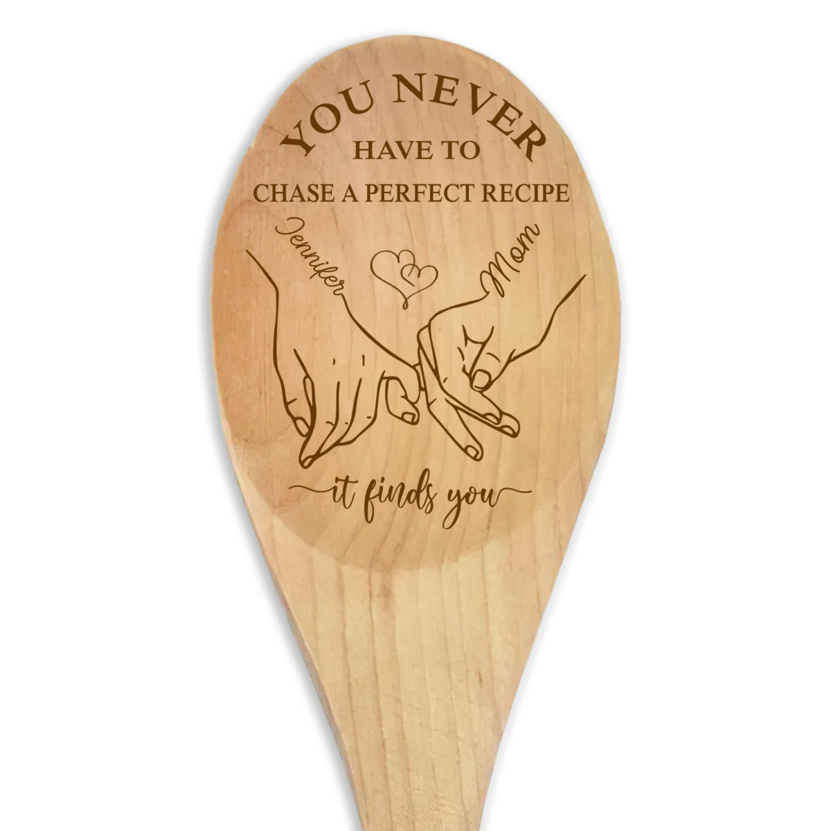 A Perfect Recipe - Personalized Custom Engraved Wooden Spoon - Image 6