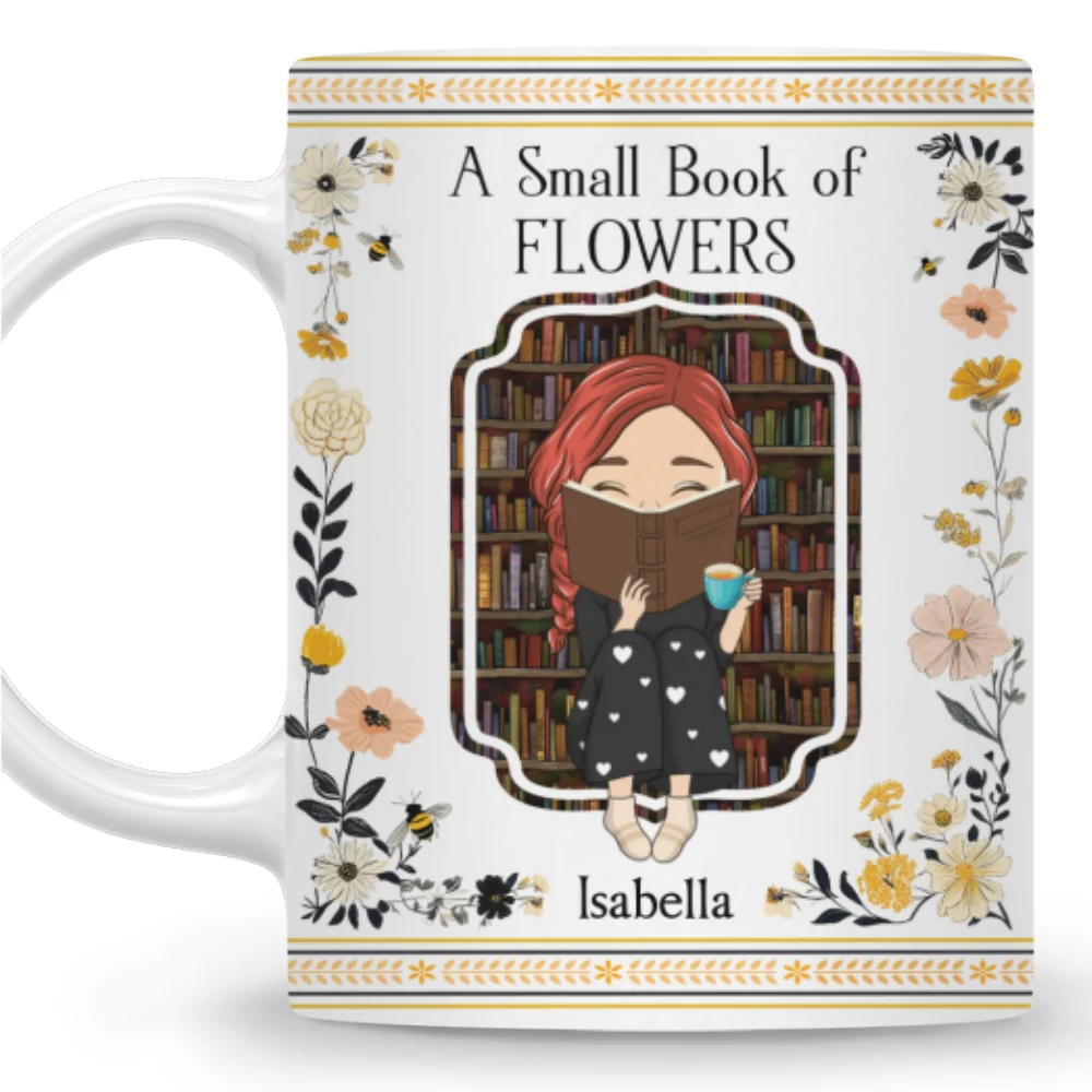 A Petite Collection Of Blossoms - Personalized Custom Coffee Mug - Image 7