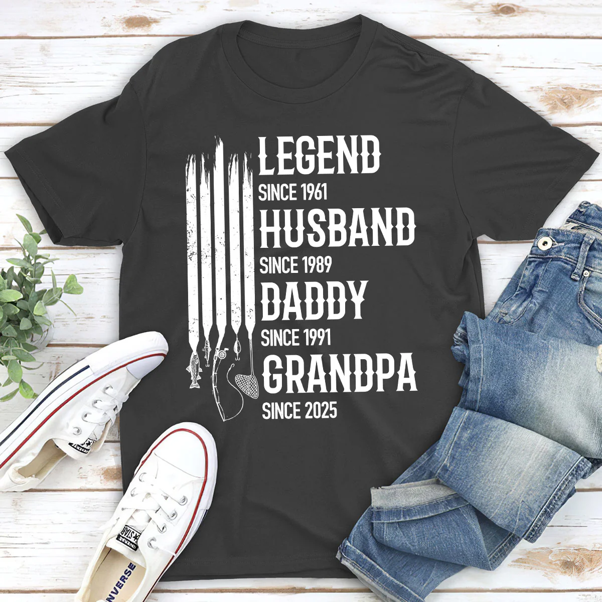 A Reel Legend - Personalized Custom Shirt - Image 2