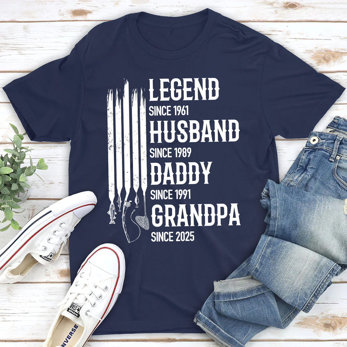 A Reel Legend - Personalized Custom Shirt - Image 4