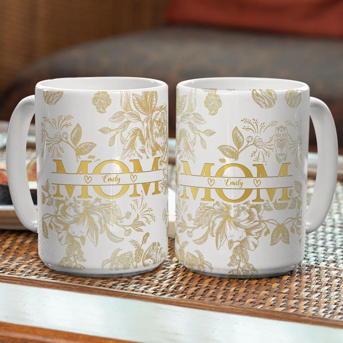 A Reminder Of Mom Love - Personalized Custom Coffee Mug - Image 5