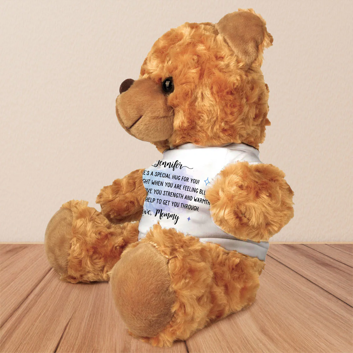 A Special Hug For You - Personalized Custom Cuddle Bear - Image 3
