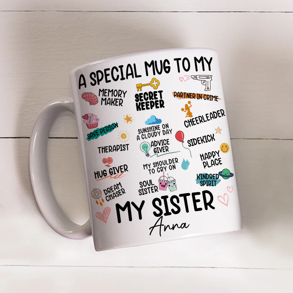 A Special Mug To My Love - Personalized Custom Coffee Mug - Image 3
