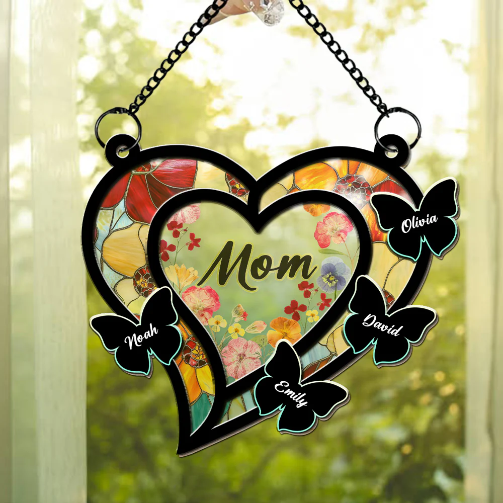 A Suncatcher of Love - Personalized Custom Suncatcher - Image 2