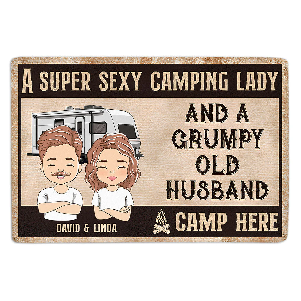 A Super Sexy - Personalized Custom Doormat