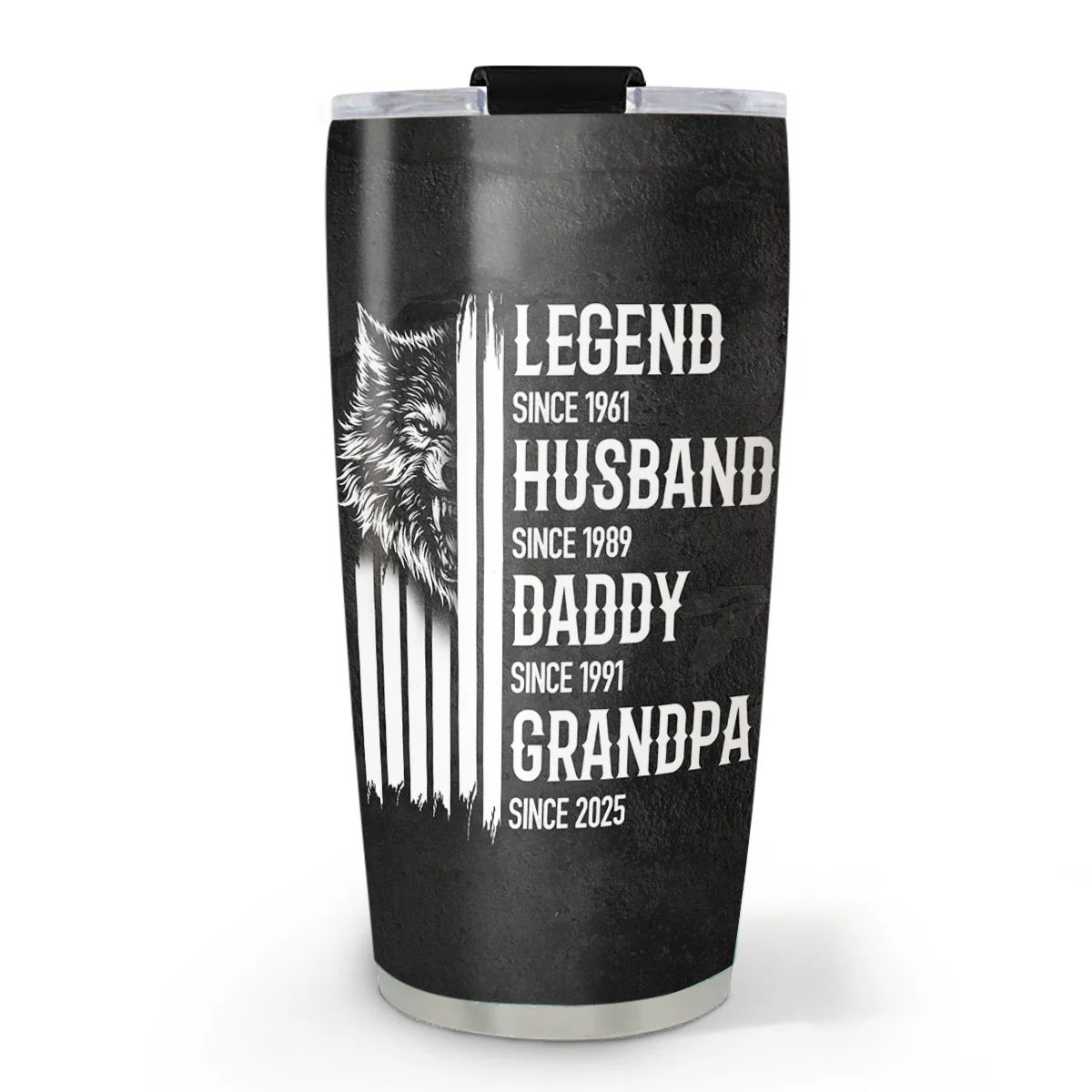 A True King - Personalized Custom Tumbler