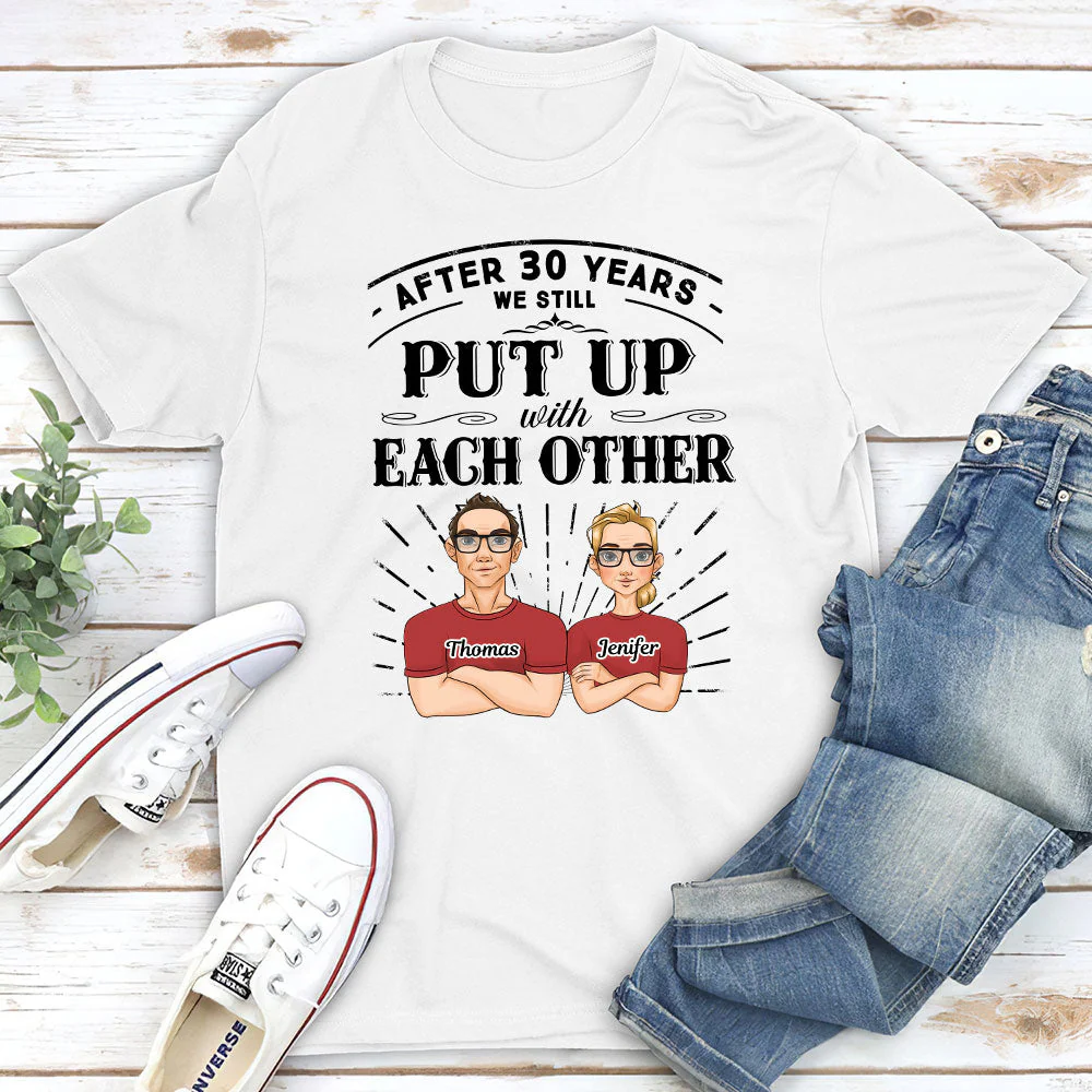 After Years Put Up With Each Other - Personalized Custom Classic T-shirt - Image 2