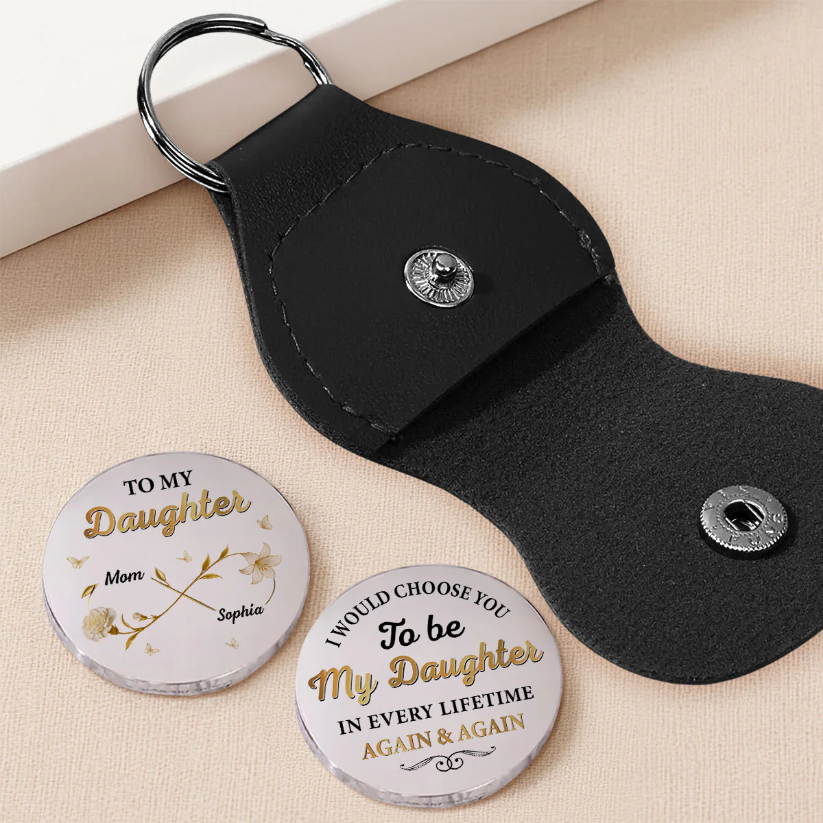 Again And Again - Personalized Custom Pocket Hug - Image 3