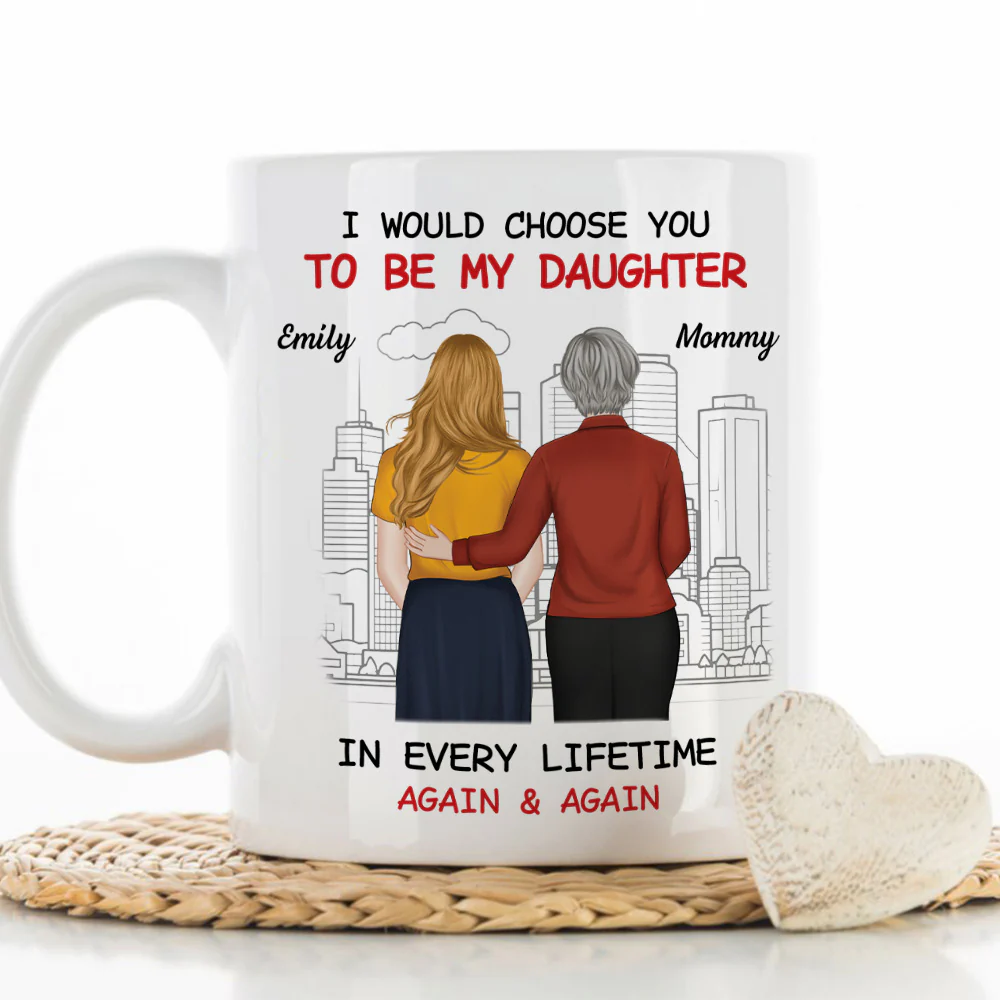 Always Choose You 2 - Personalized Custom Coffee Mug - Image 4