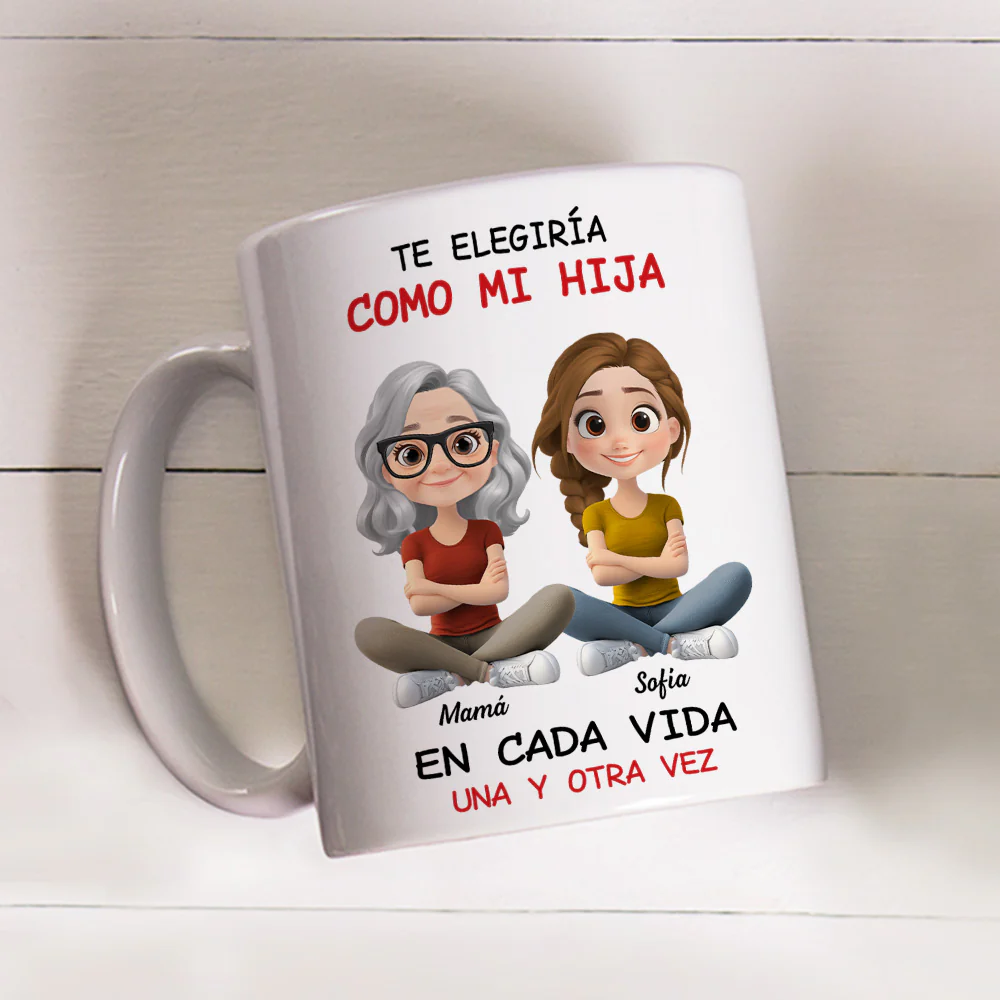 Always Choose You 2 - Personalized Custom Coffee Mug - Image 3