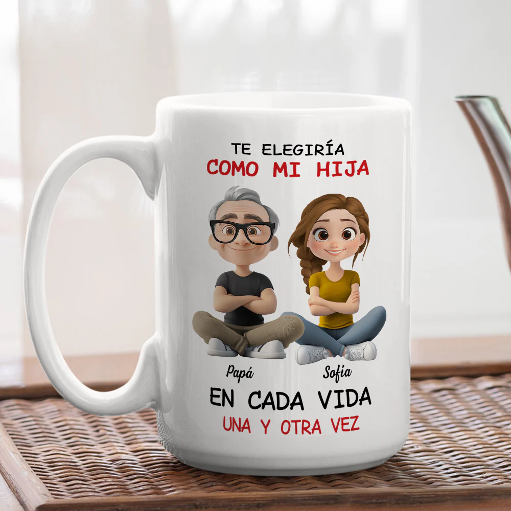 Always Choose You 2 - Personalized Custom Coffee Mug - Image 4
