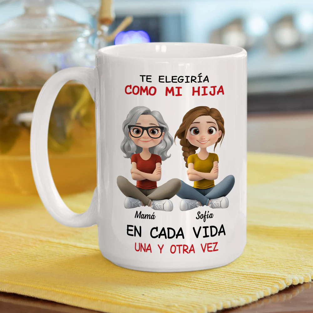 Always Choose You 2 - Personalized Custom Coffee Mug - Image 5